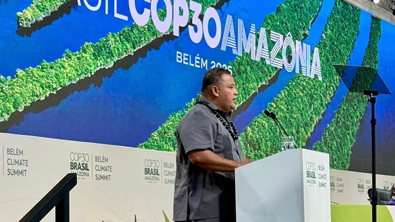 Dr Maina Talia Confronts Climate Denial at COP30