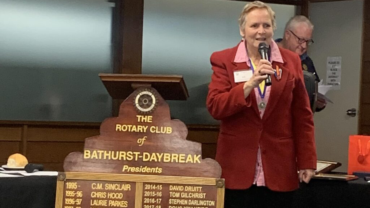 Bathurst Uniting Support Services Coordinator Receives Rotary Award