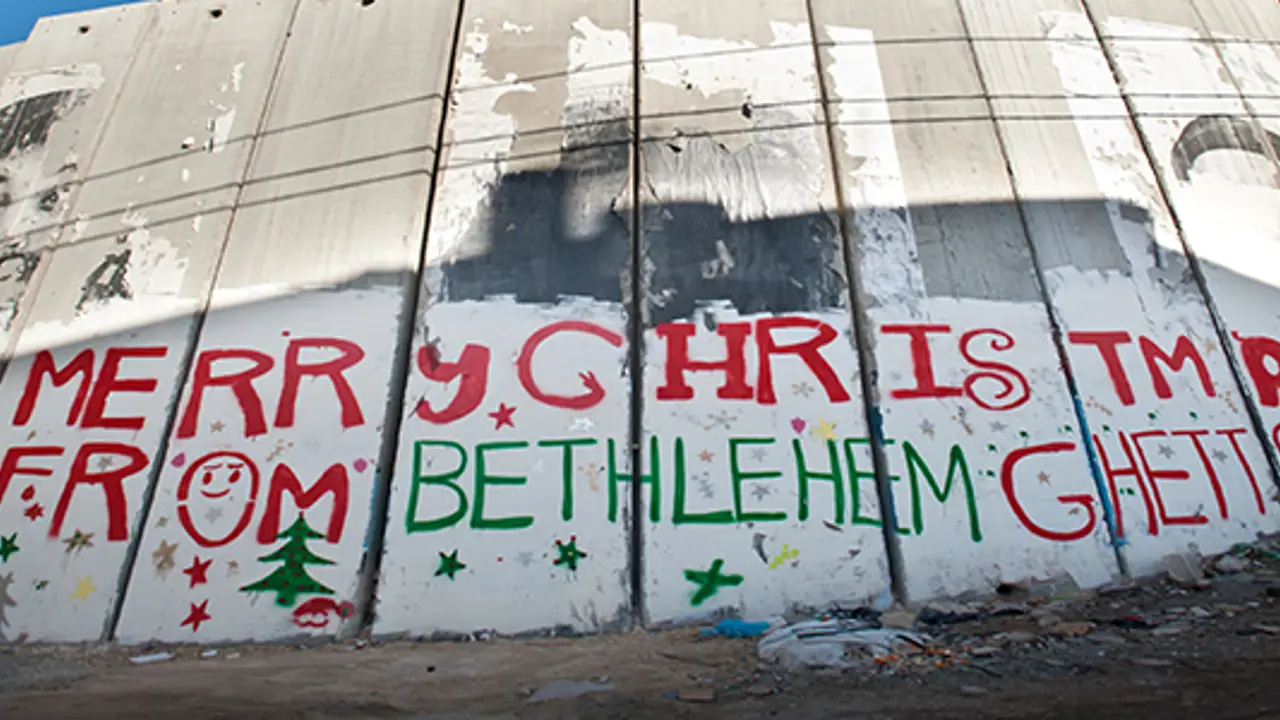 A Nativity in the Palestinian Territory