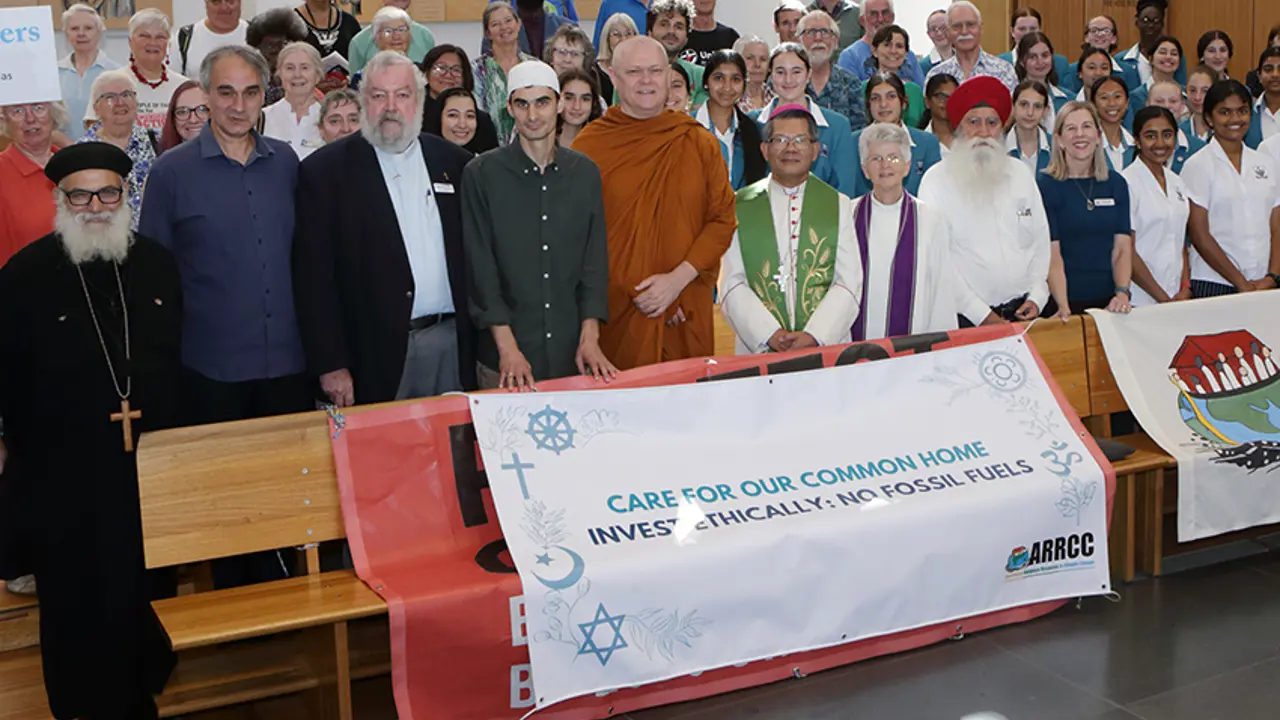 People of faith say ‘no’ to fossil fuels in global Week of Action