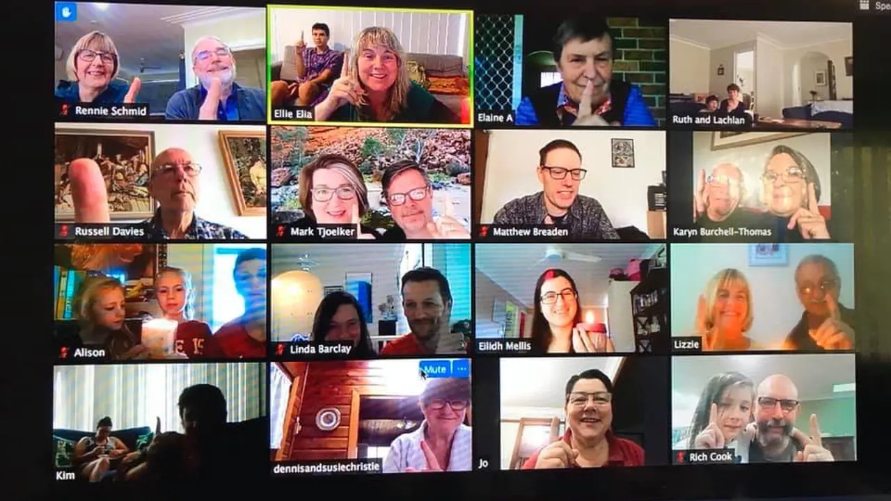 How can we welcome newcomers while gathering online during COVID-19?