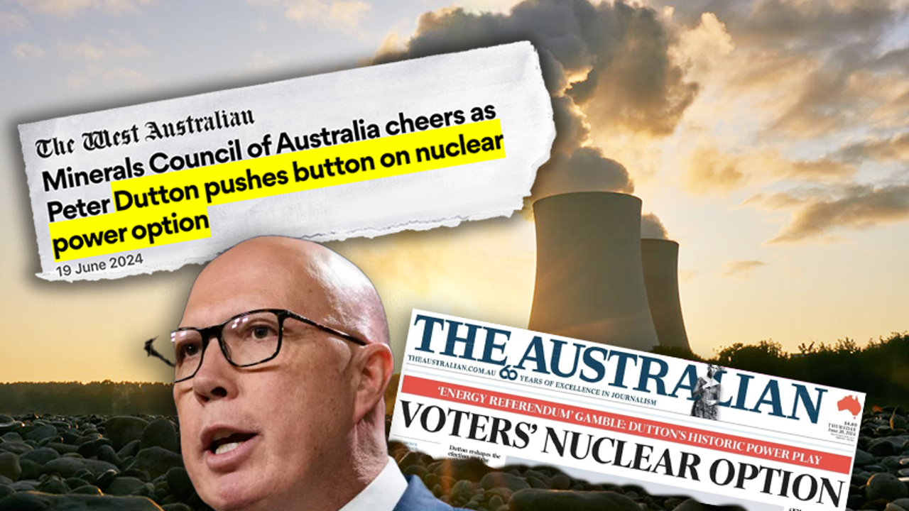 Dutton’s dangerous nuclear agenda