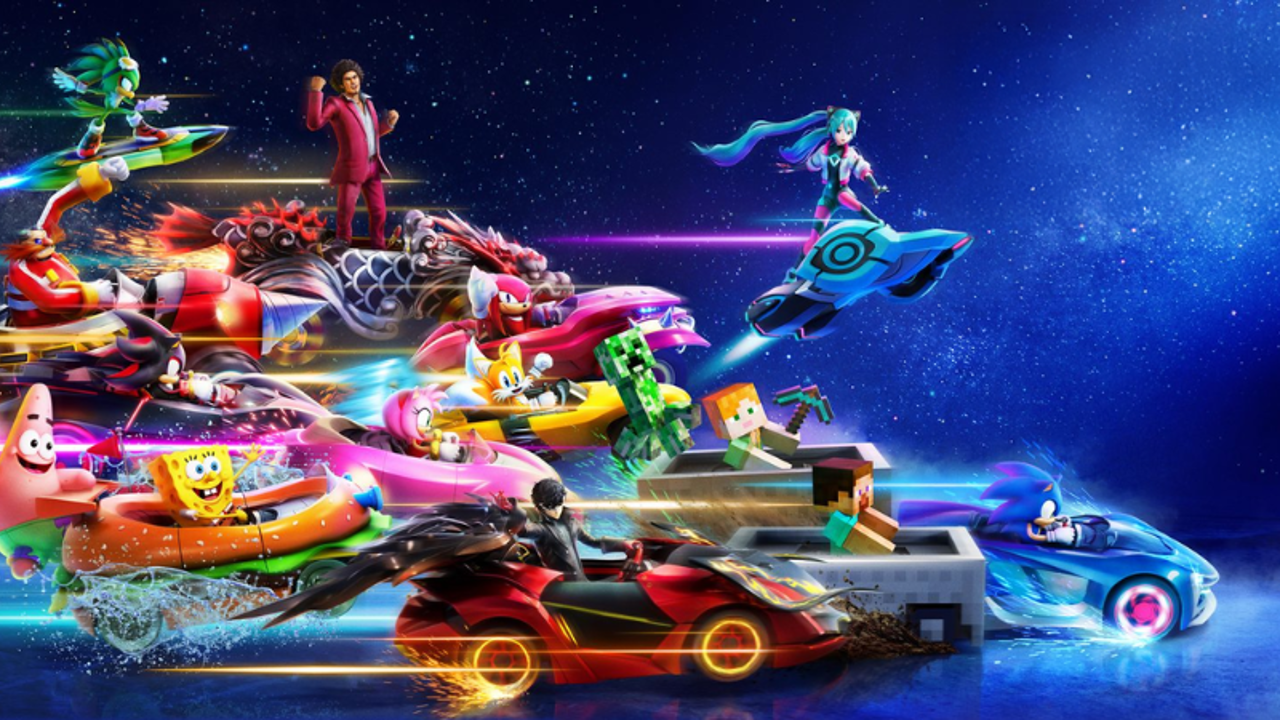 Sonic Racing Speeds Into Second Place