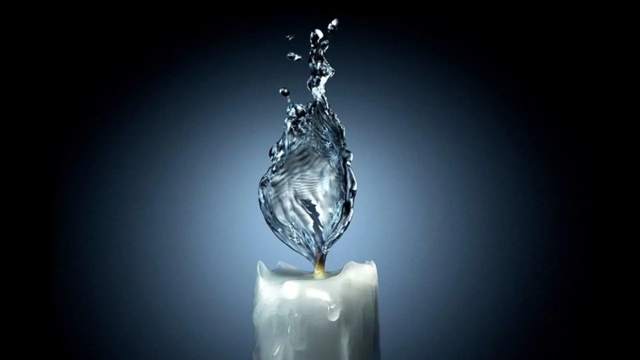 Water in a dry place