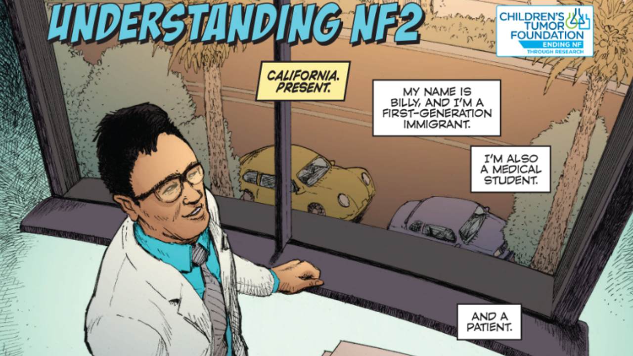 Educational comic tells inspiring story